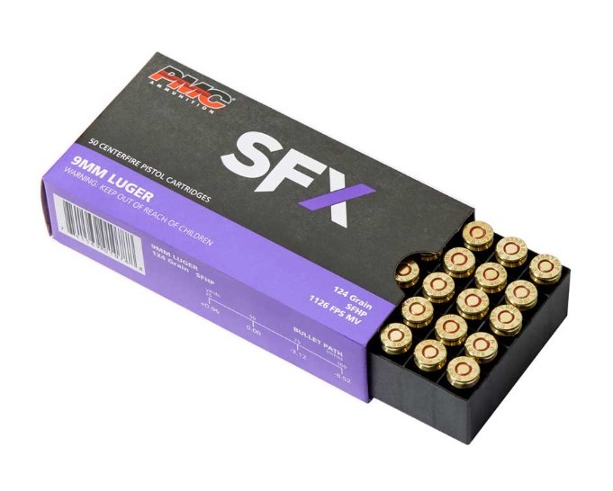 PMC 9SFX 9MM 124GR HP 50RD - Taurus Savings